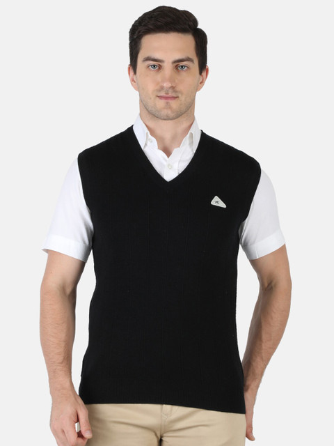 

Monte Carlo Men Black Woollen Pullover