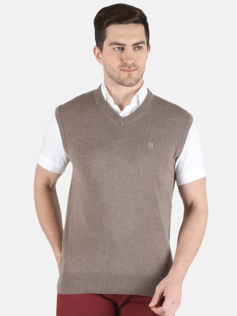 

Monte Carlo Men Khaki Sweater Vest