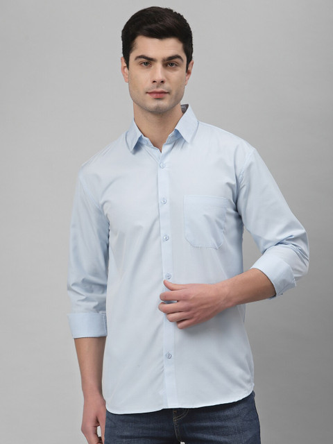 

NEUDIS Men Blue Classic Formal Shirt