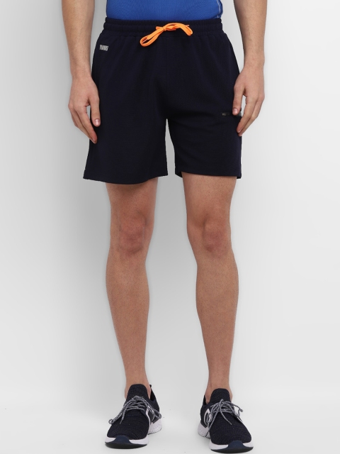 

Yuuki Men Navy Blue Training or Gym Sports Shorts