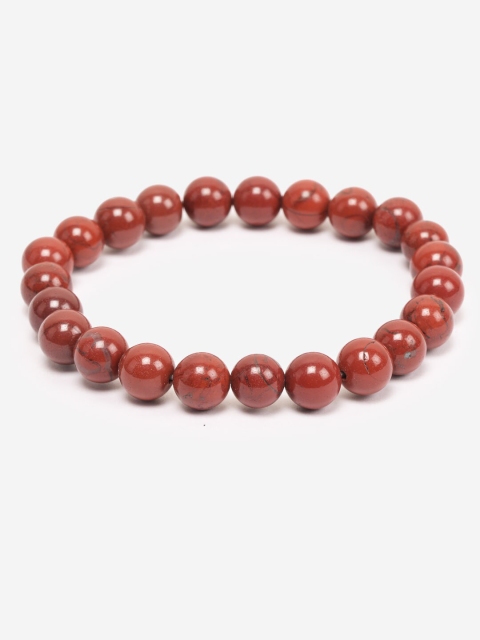 

BuckleUp Unisex Red Faceted Bracelet