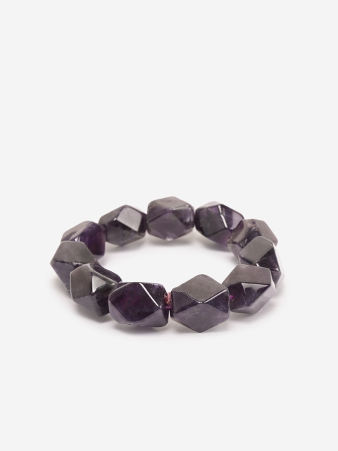 

BuckleUp Unisex Purple Slip-On Bracelet