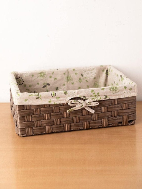 

MARKET99 Brown Textured Basket Organiser