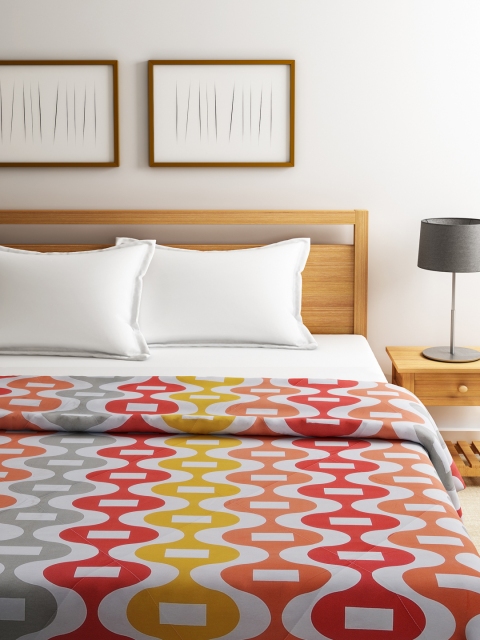 

SWAYAM Multicoloured Printed Heavy Winter Double Quilt (Comforter), Multi