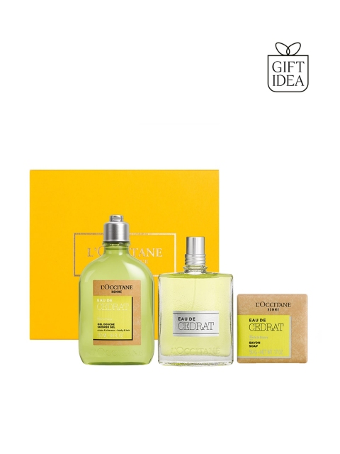 

LOccitane en Provence Men Zesty Cedrat Kit, Yellow