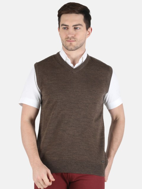

Monte Carlo Men Coffee Brown Sweater Vest