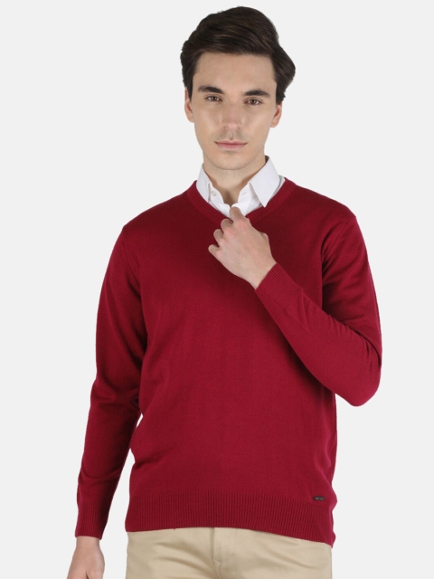 

Monte Carlo Men Violet Solid Pullover