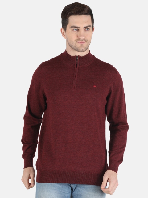 

Monte Carlo Men Maroon Woollen Pullover