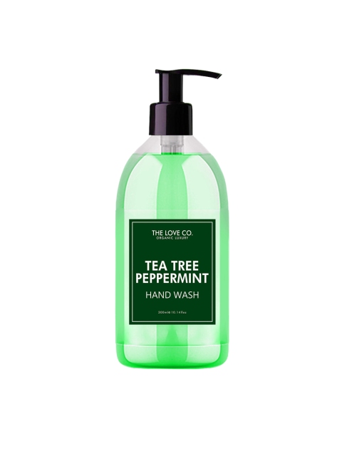 

THE LOVE CO. Tea Tree Peppermint Hand Wash 300 ml, Green