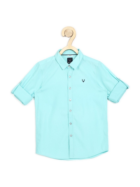 

Allen Solly Junior Boys Blue Slim Fit Casual Shirt
