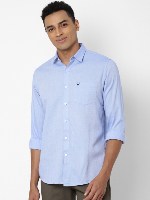 

Allen Solly Men Blue Slim Fit Casual Shirt
