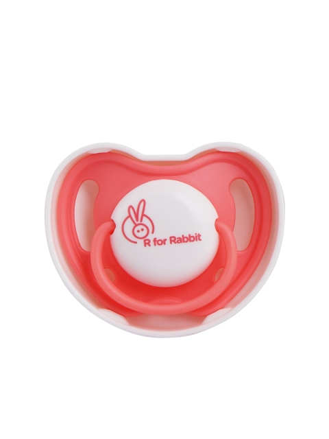 

R for Rabbit Kids Pink Apple-Shaped Pacifier