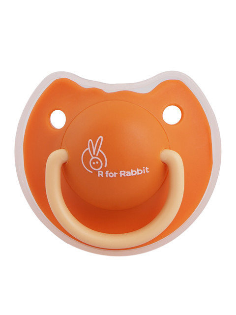 

R for Rabbit Infants Orange First Baby Tusky Pacifier