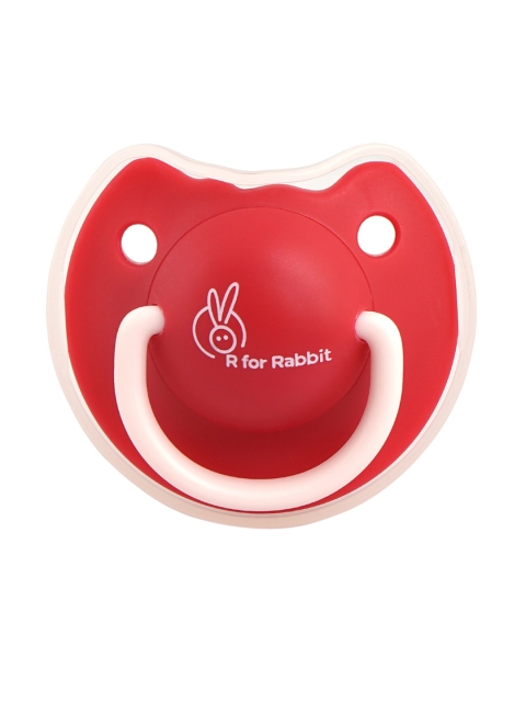 

R for Rabbit Baby Red Tusky Pacifier