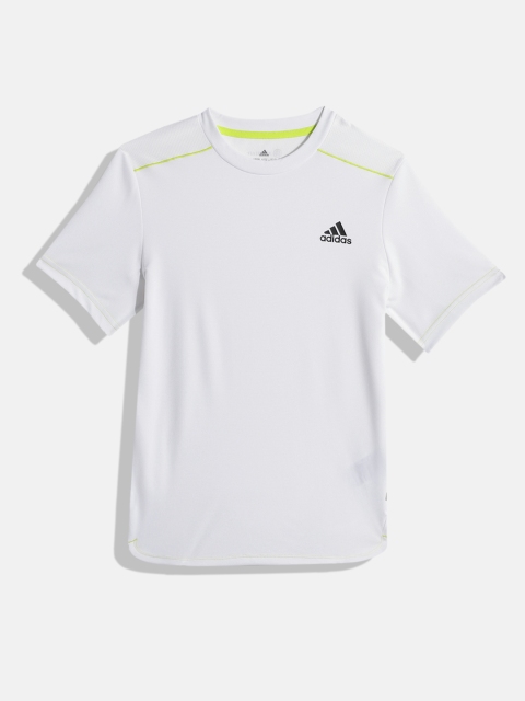 

ADIDAS Boys White Sports T-shirt