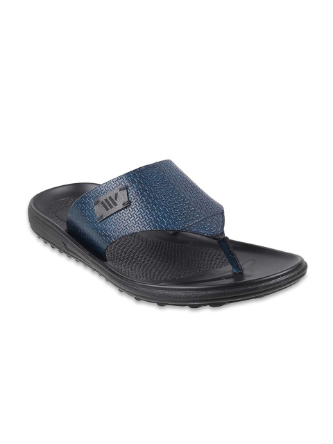 

WALKWAY by Metro Men Blue Textured Comfort Sandals
