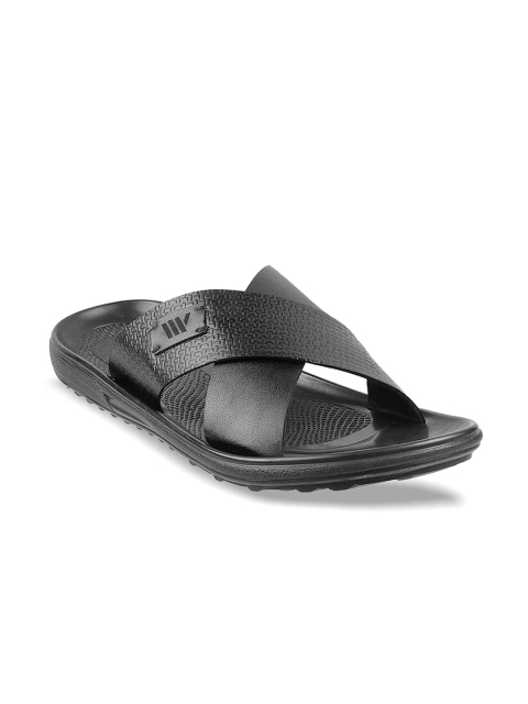 

WALKWAY by Metro Men Black Comfort Sandals