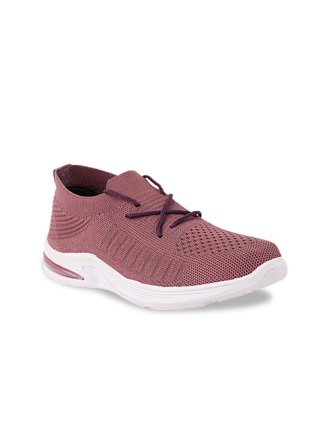 

Try Me Women Purple Woven Design Sneakers