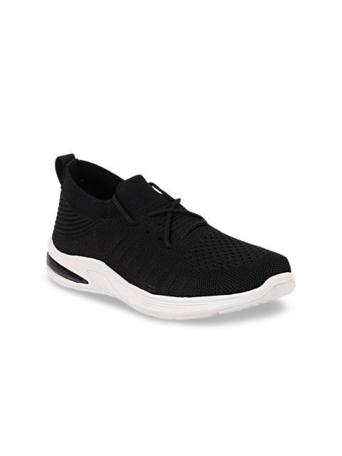 

Try Me Women Black Woven Design Sneakers