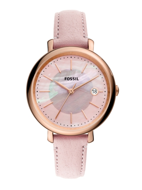 

Fossil Women Pink Analogue Watch ES5092