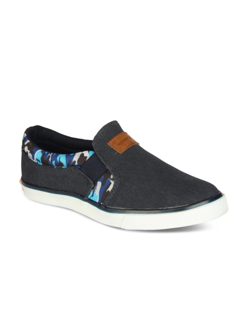 

Sparx Men Navy Blue Slip-On Sneakers