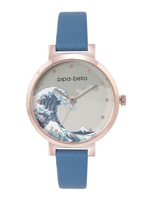

Pipa Bella Women Teal & Rose Gold Printed Dial Analogue Watch O-JA22WT00116522