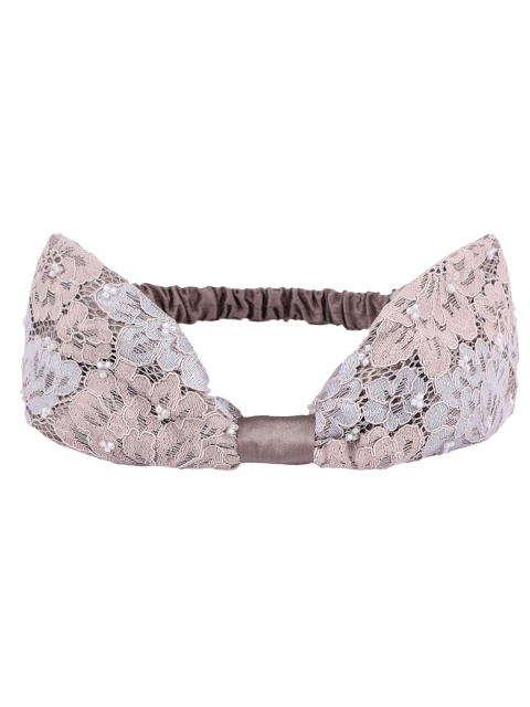 

MASQ Women Grey & Pink Lace Hairband