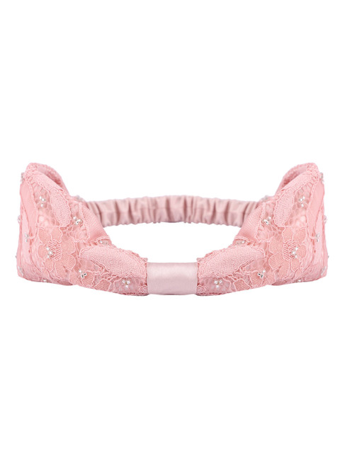 

MASQ Women Pink Embellished Hairband