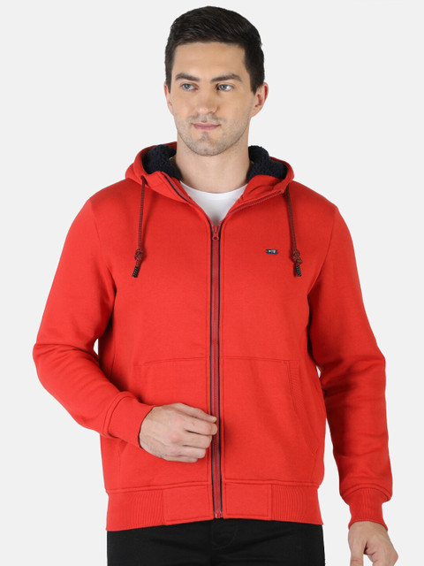 

Monte Carlo Men Orange Hooded Sweatshirt