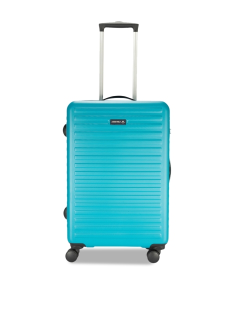 

THE ASSEMBLY Turquoise Blue Medium Hardsided Trolley Suitcase