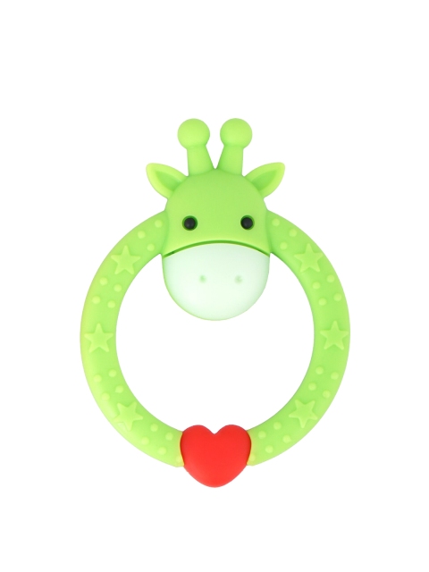 

R for Rabbit Green Giraffe Baby Teether Toy