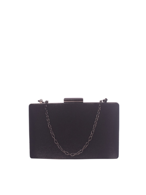 

Bagkok Black Box Suede Clutch