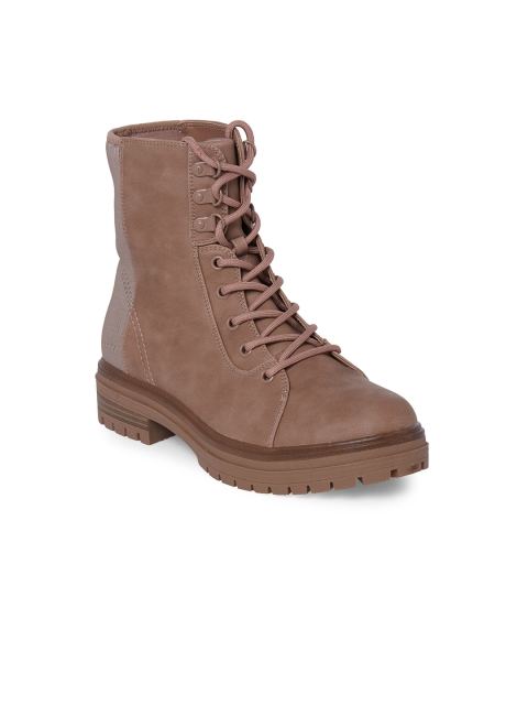 

Call It Spring Women Beige Flat Boots
