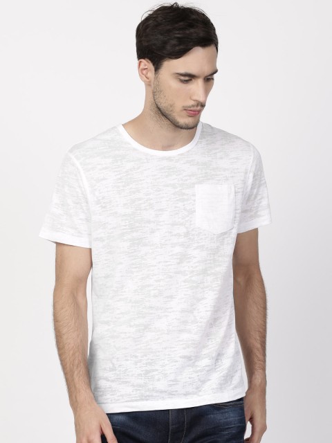 

ether Men White T-shirt