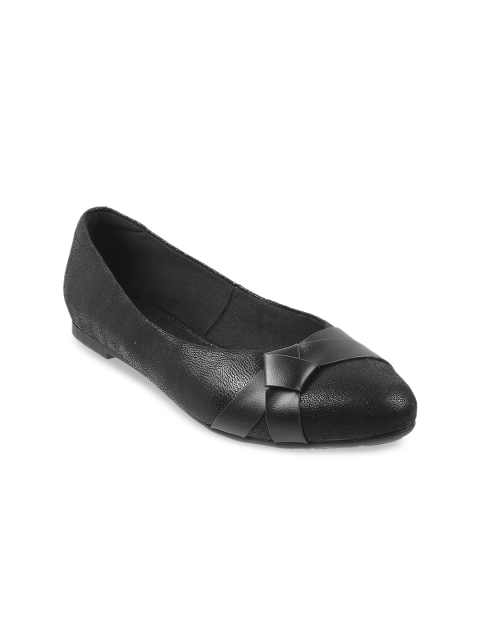 

Metro Women Black Ballerinas Flats