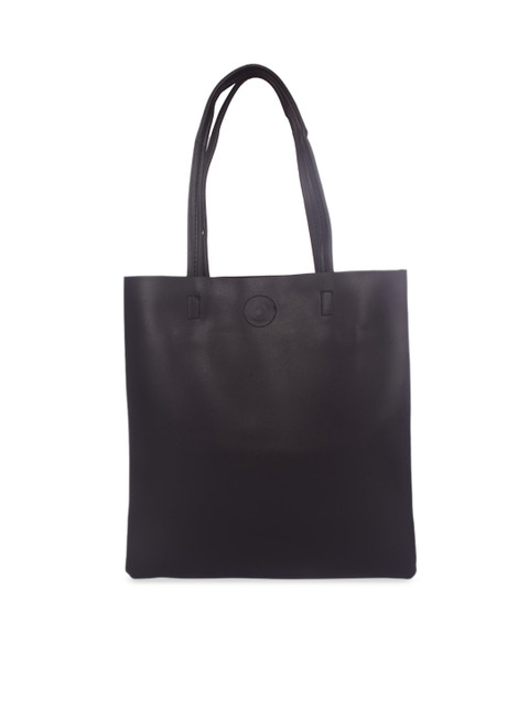 

Bagkok Black Structured Tote Bag