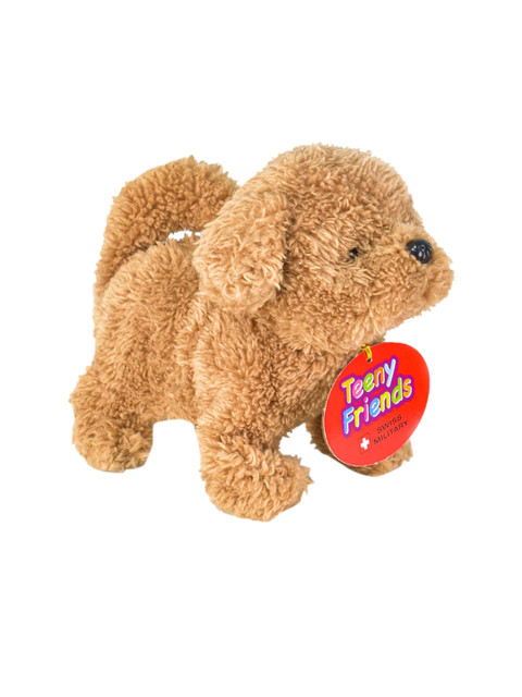 

SWISS MILITARY Kids Brown Puppy Musical Toy