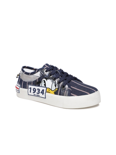 

Call It Spring Women Blue Printed Sneakers