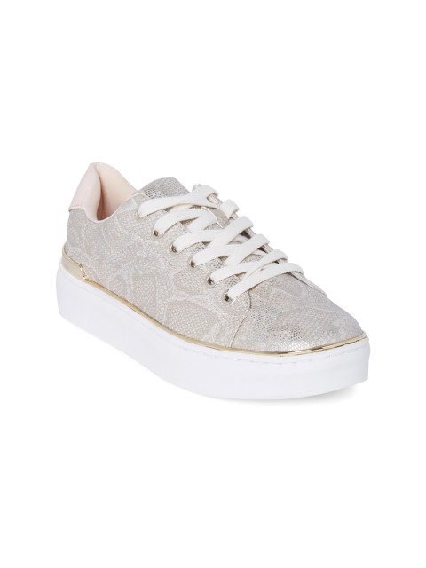 

Call It Spring Women Grey Textured Sneakers