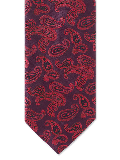 

AD By Arvind Men Blue & Pink Woven Design Skinny Tie