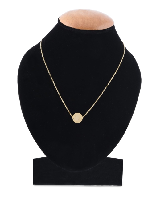 

Goldnera 18K Brass-Plated & Gold-Toned Minimal Circular Pendant