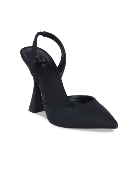 

Call It Spring Black Solid Pumps