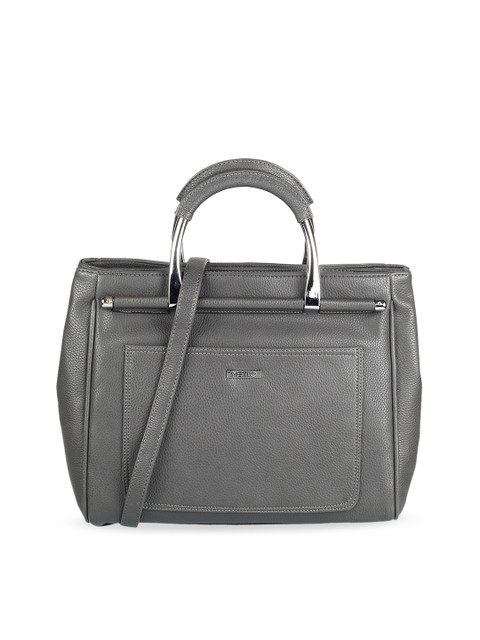 

Metro Grey Structured Handheld Bag