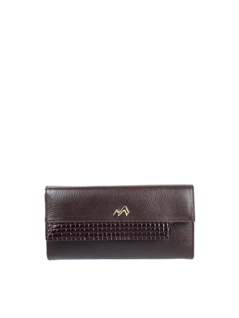 

Metro Brown Leather Purse Clutch