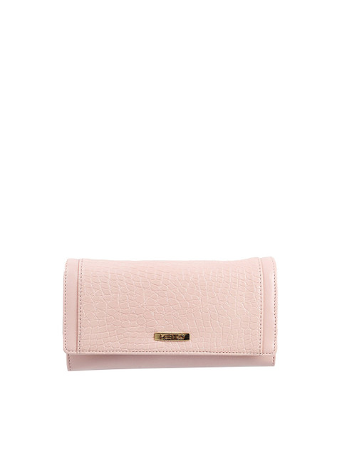 

Metro Pink Textured Purse Clutch