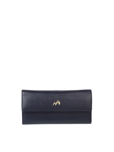 

Metro Blue Textured Purse Clutch