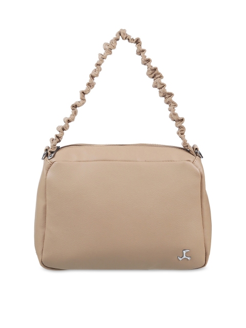 

Mochi Beige Structured Shoulder Bag
