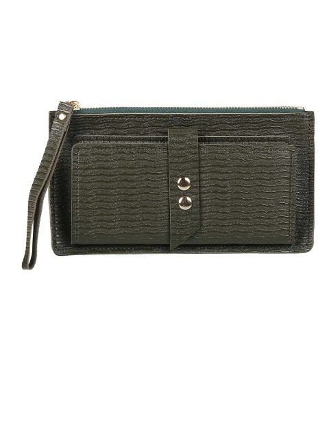 

WALKWAY Green Purse Clutch