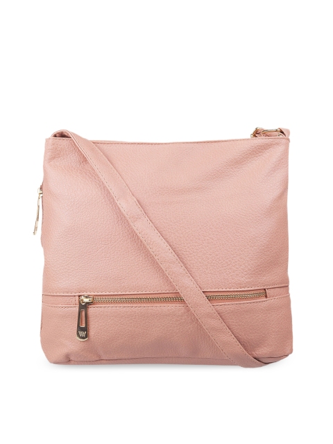 

WALKWAY by Metro Pink Structured Sling Bag