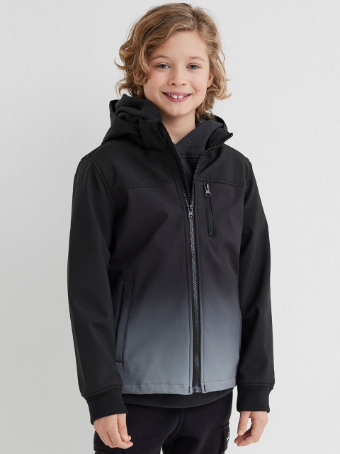 

H&M Boys Black & Grey Ombre Water-Resistant Jacket